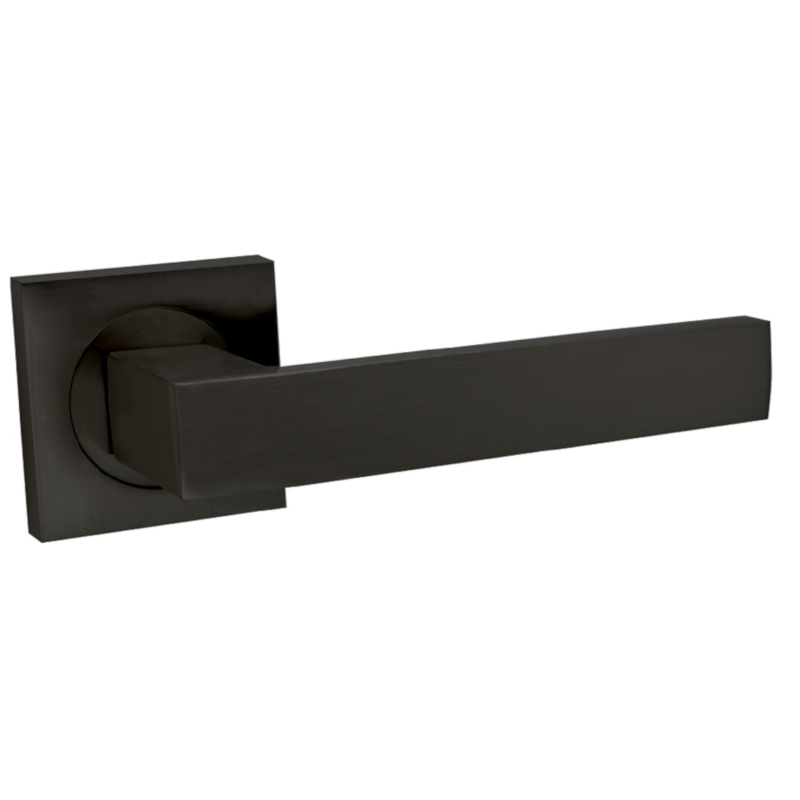 JANDEL BLACK SQUARE PLAQUE DOORHANDLE