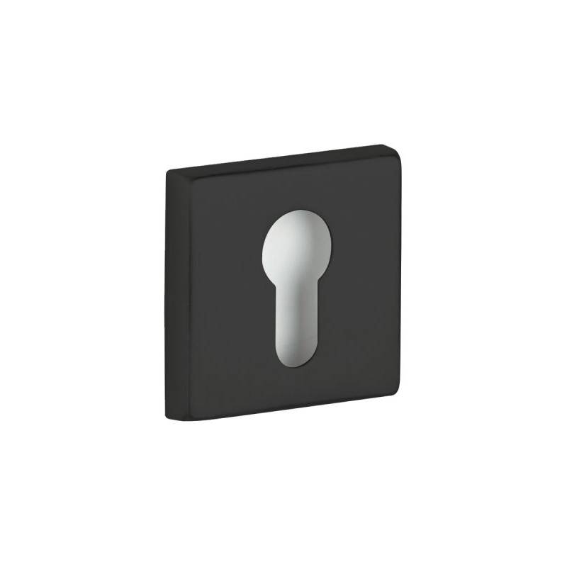 JANDEL BLACK SQUARE PLAQUE DOORHANDLE