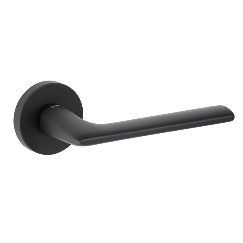 GROËL ROUND PLATE DOOR HANDLE BACI