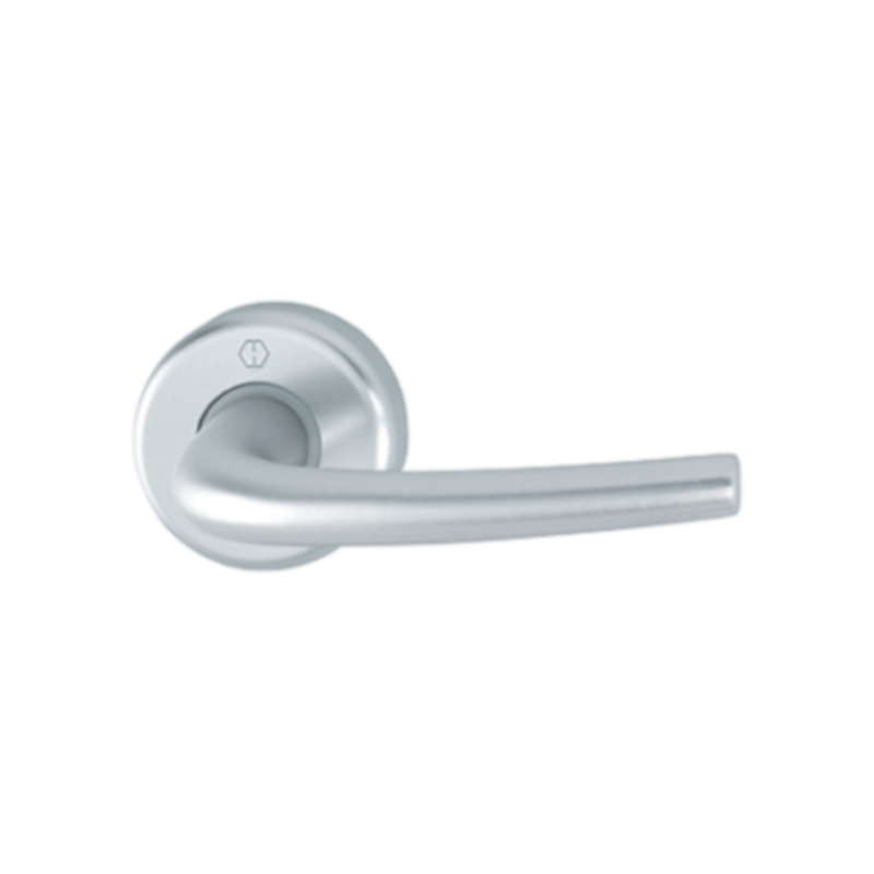 HOPPE M168L/88K F41 SATIN CHROME SEATTLE ROUND HANDLE