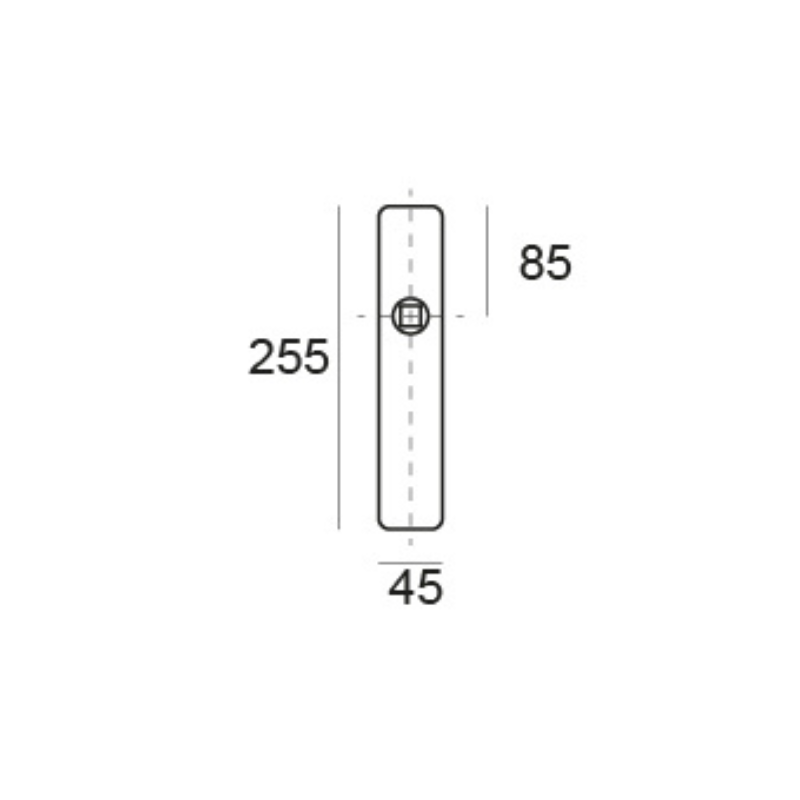 JANDEL EQ796PS DOOR HANDLE