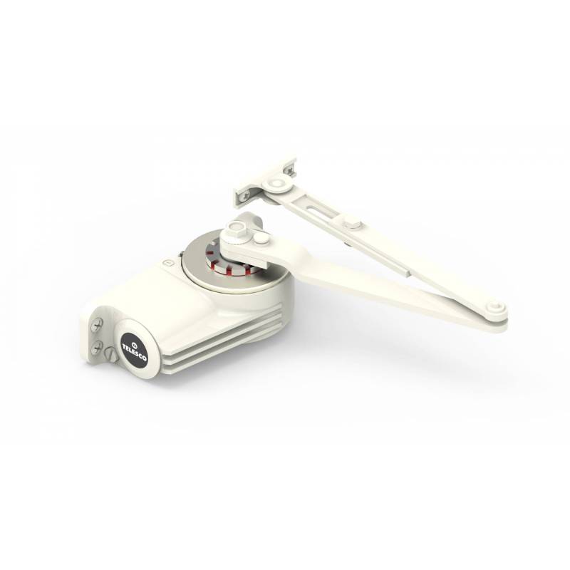 TELESCO 33 WHITE DOOR CLOSER