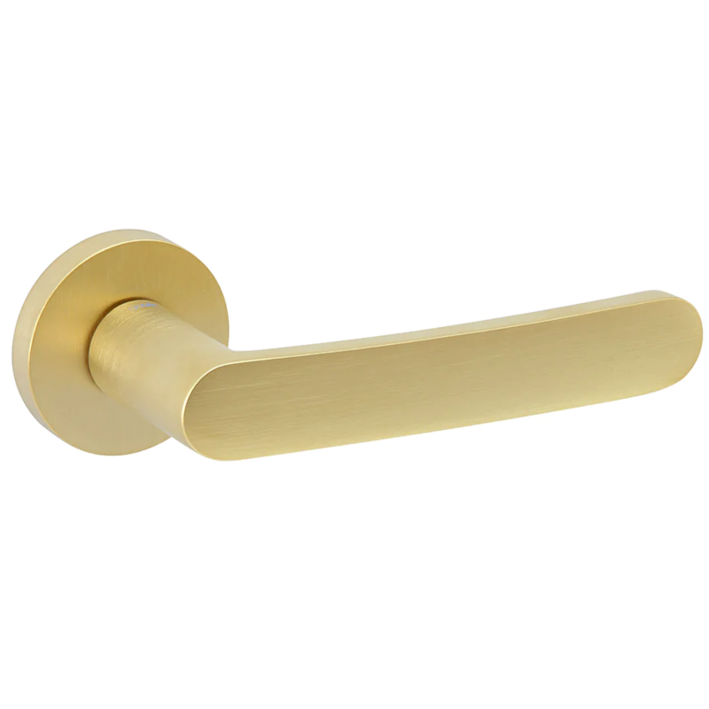 GROËL ROUND PLATE DOOR HANDLE TENDENZA