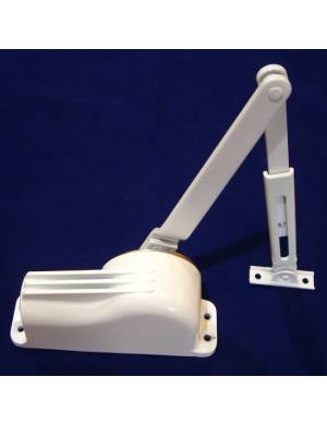 TELESCO 33 WHITE DOOR CLOSER