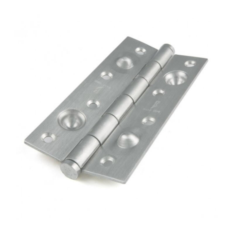 BECUSA SECURITY SQUARE ENDS HINGE STAINLESS STEELRD 150x80