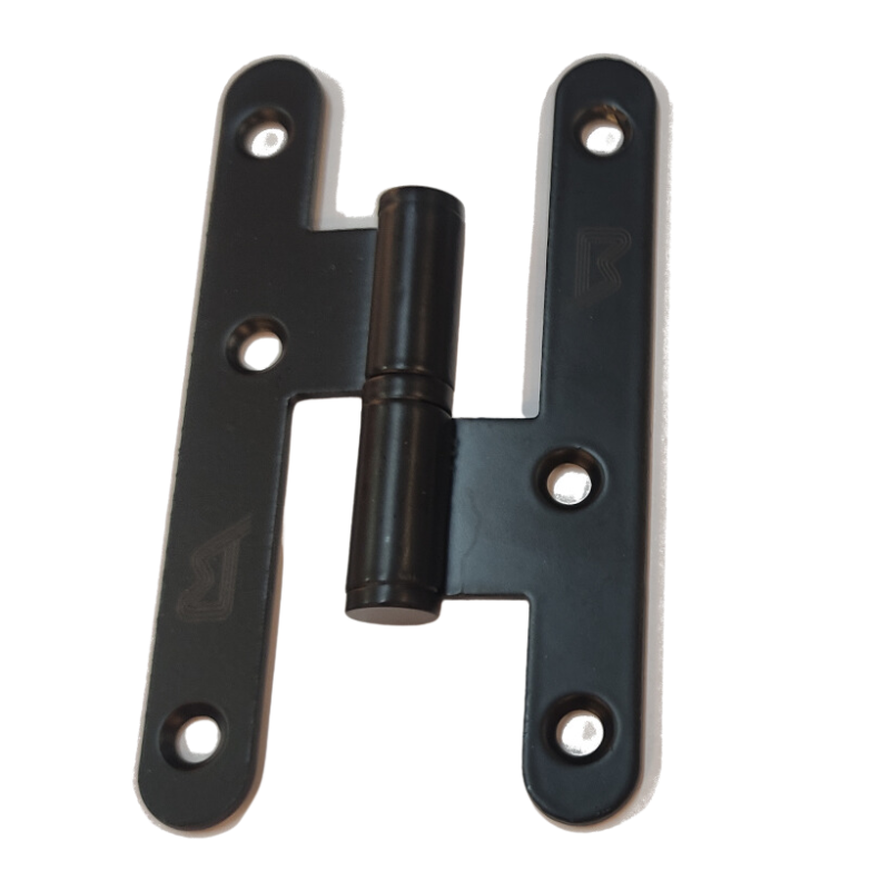 BECUSA BLACK RIGHT HINGE 100MM