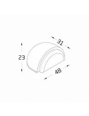 Amig sapelly wood doorstop model 406