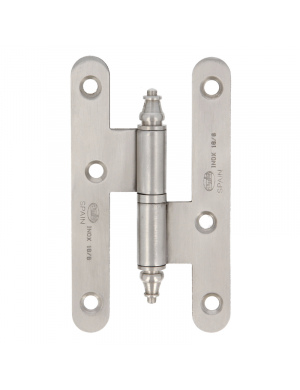 Amig stainless steel left hinge 100mm 407