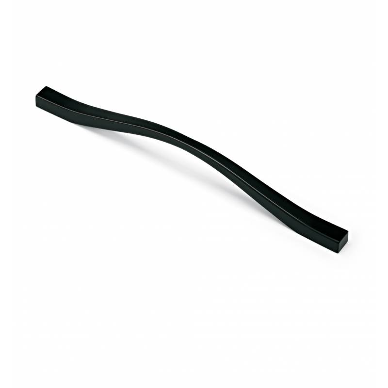 Vergés 6822 black furniture handle 224/192mm