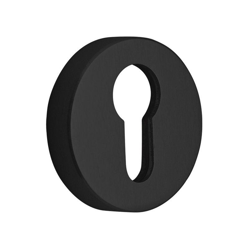 JANDEL BLACK ROUND SECURITY ESCUTCHEON