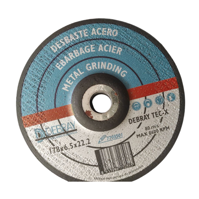 DEBRAY IRON ROUGHING DISC 178MM