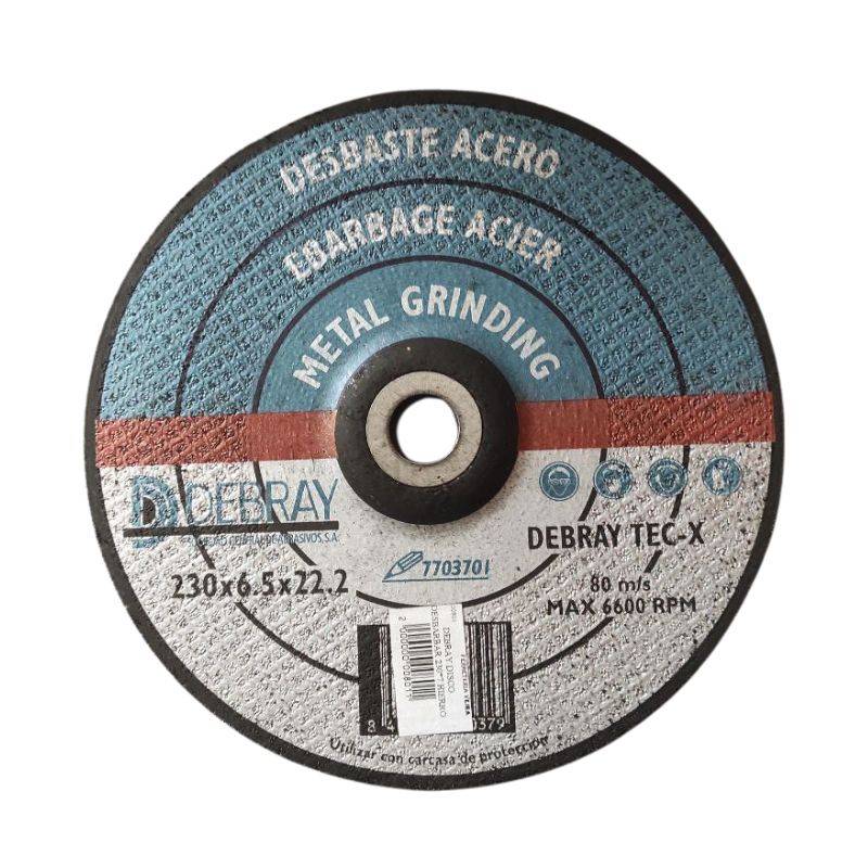 DEBRAY IRON GRINDING DISC 180MM