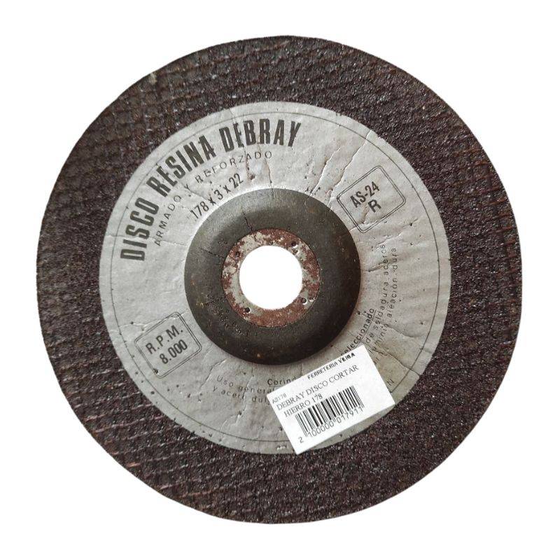 DEBRAY IRON CUTTING DISC 178MM