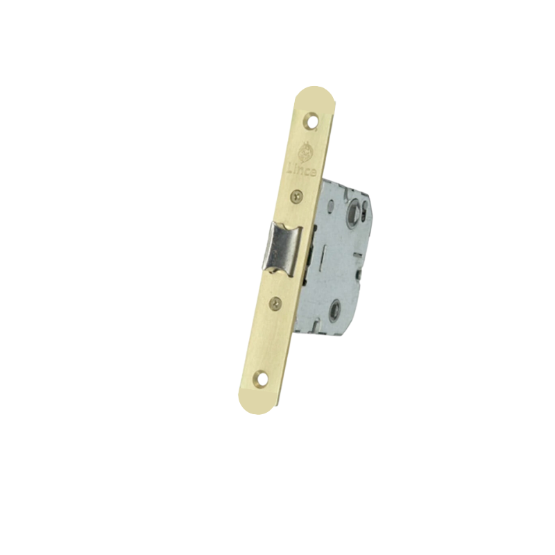 Lince inner brass look door lock