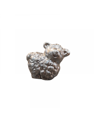 Brass sheep furniture knob