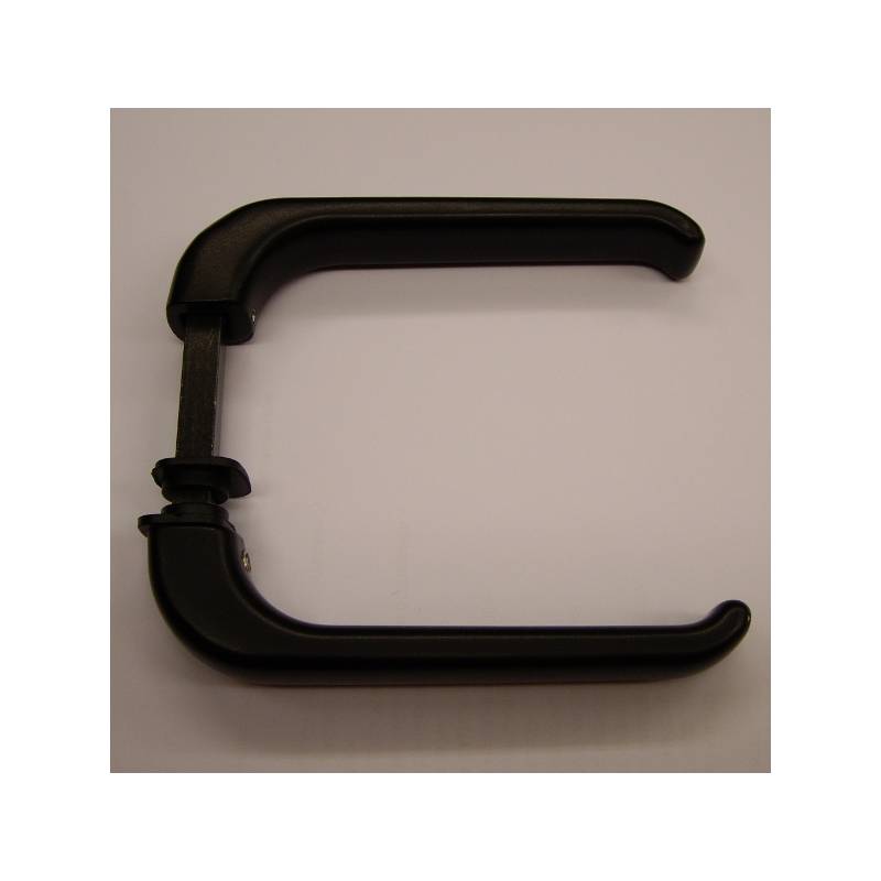 BLACK BALCONY DOOR HANDLE