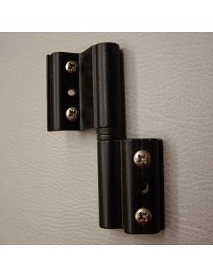 L BLACK 203 (EUROPEAN CHANNEL) ADJUSTABLE HINGE