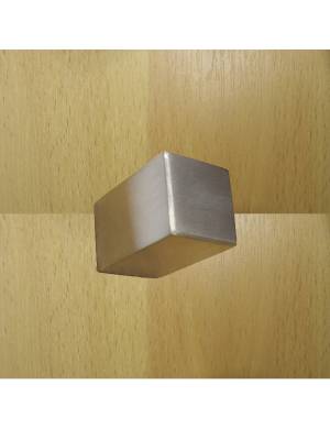 EVI 20 MM. MATT STAINLESS STEEL 1297 KNOB