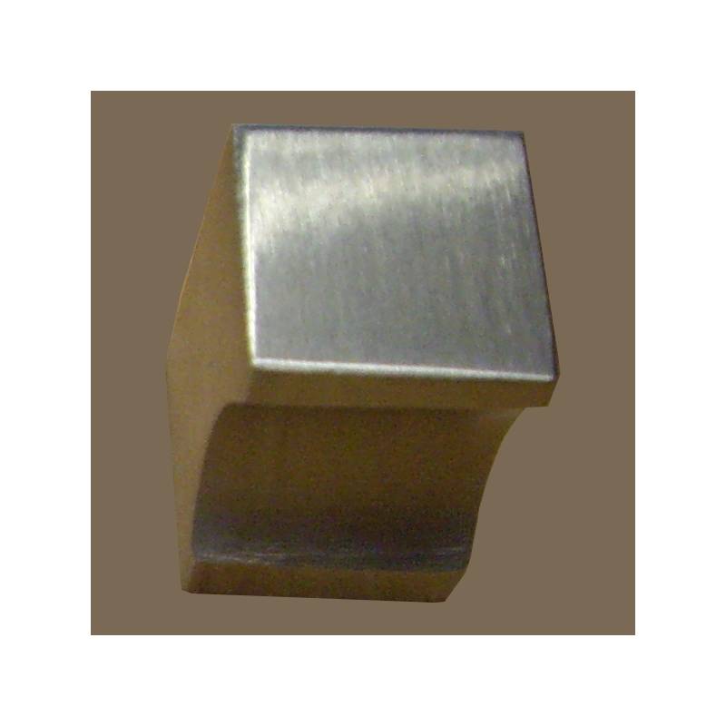 H.JIMENEZ 15 MM STAINLESS STEEL CUBE KNOB