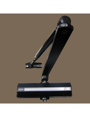 JUSTOR BLACK 12-RL DOOR CLOSER