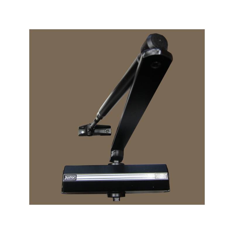 JUSTOR BLACK 12-RL DOOR CLOSER