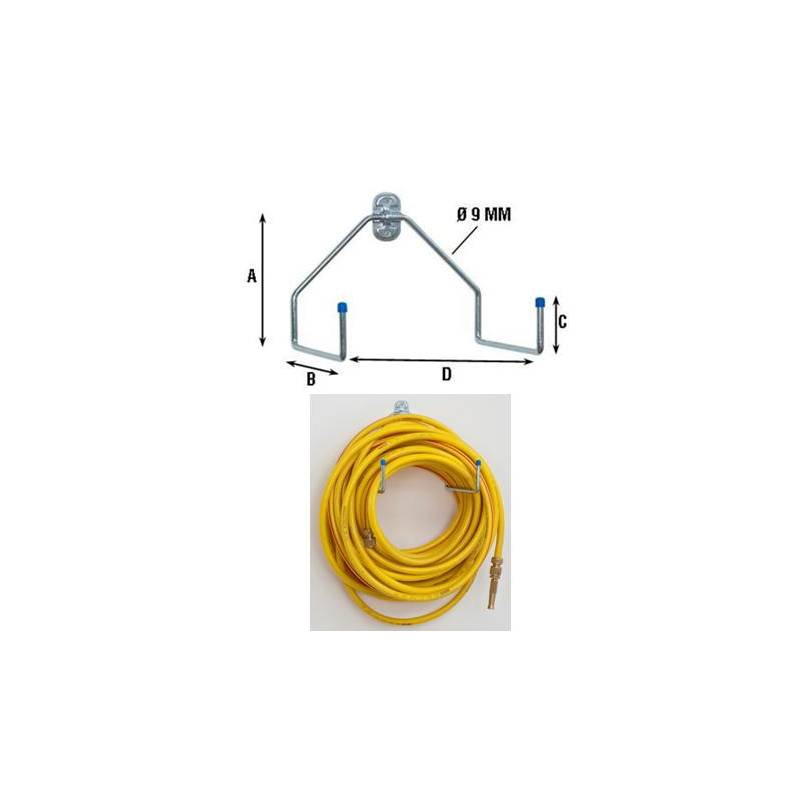 PROFESIONAL GANCHO DOBLE PAREDE "L" 4070 20 CM