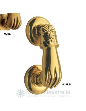 ESTRELLA DARK BRASS HAND KNOCKER 140