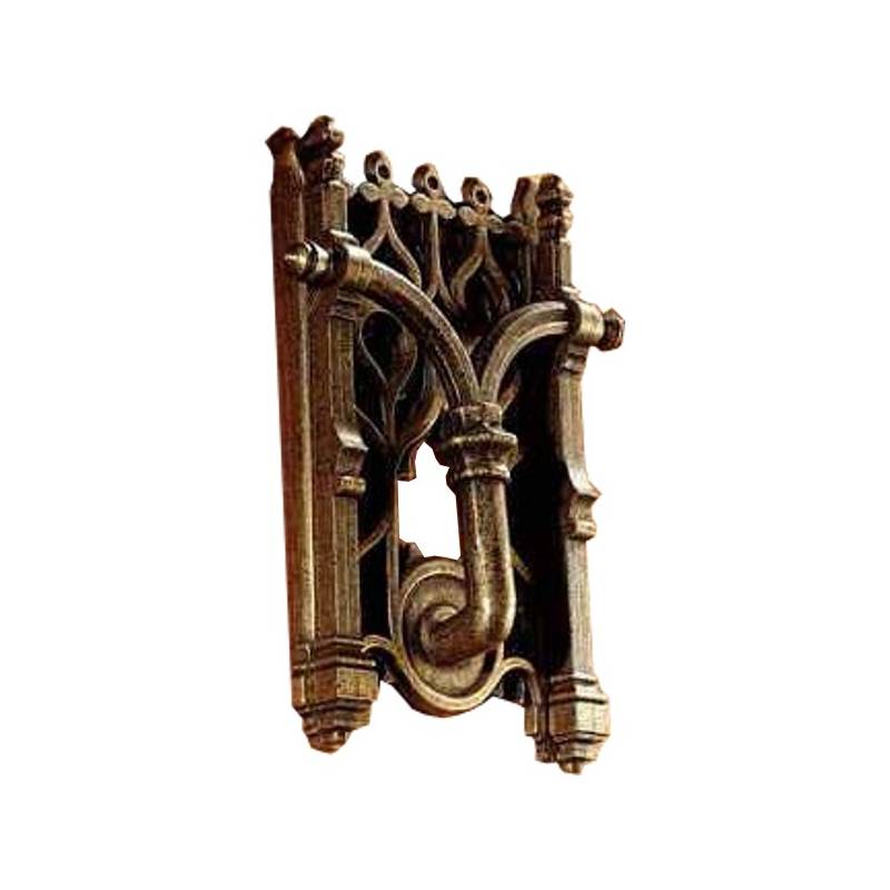 ESTRELLA AGED BRONZE PAPIRO DOOR KNOCKER