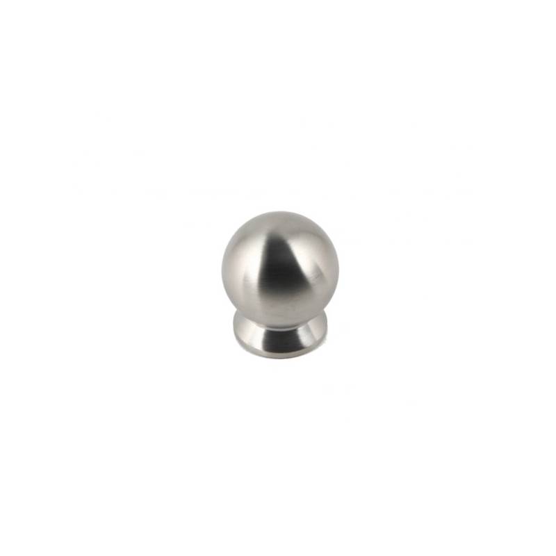 I.GALLEGAS 851 25 MM STAINLESS STEEL BALL KNOB I.GALLEGAS 851 25 MM STAINLESS STEEL BALL KNOB