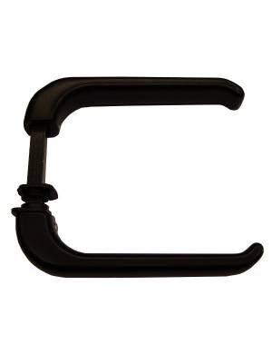 BLACK BALCONY DOOR HANDLE