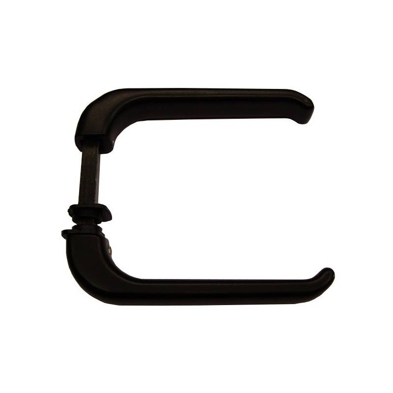 BLACK BALCONY DOOR HANDLE