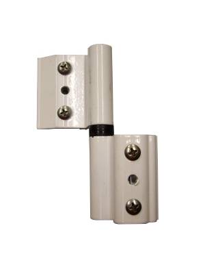 L WHITE 4000 (NORMAL CHANNEL) ADJUSTABLE HINGE