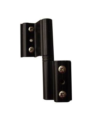 L BLACK 203 (EUROPEAN CHANNEL) ADJUSTABLE HINGE