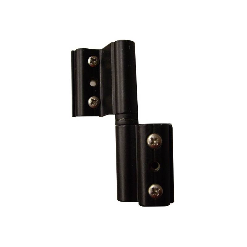 L BLACK 203 (EUROPEAN CHANNEL) ADJUSTABLE HINGE