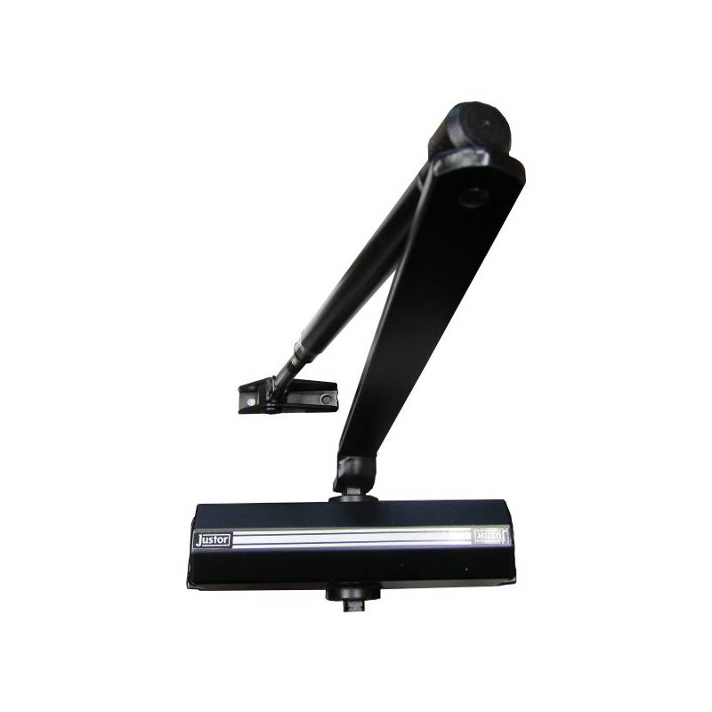 JUSTOR BLACK 12-RL DOOR CLOSER