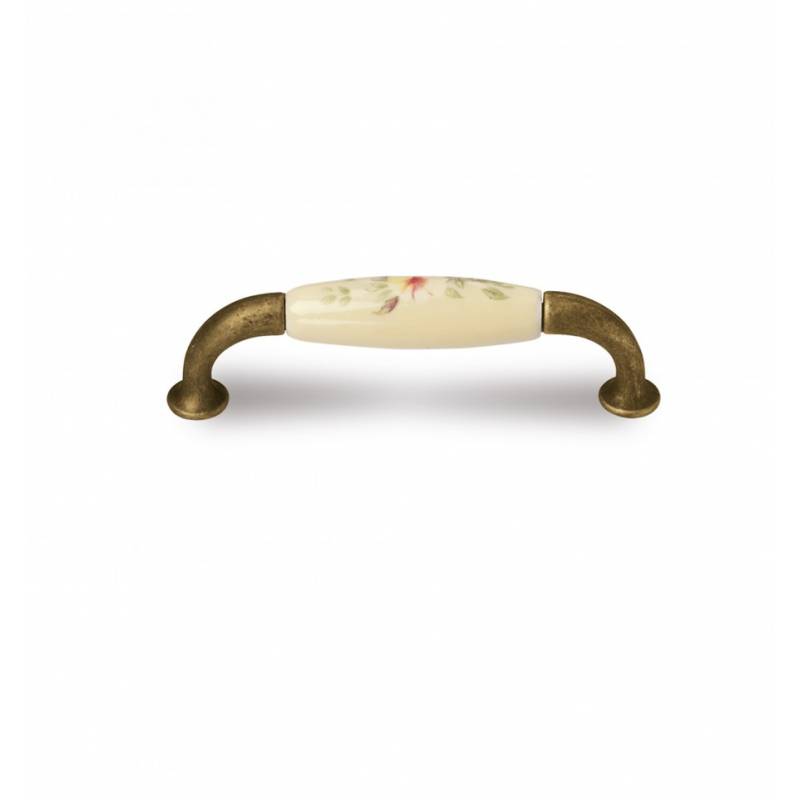 VERGES 9770 831 BRONZE/IVORY PORCELAIN HANDLE