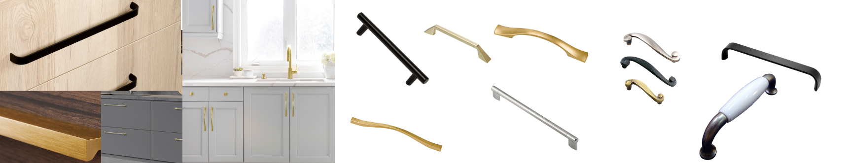 Handles and pulls for furniture